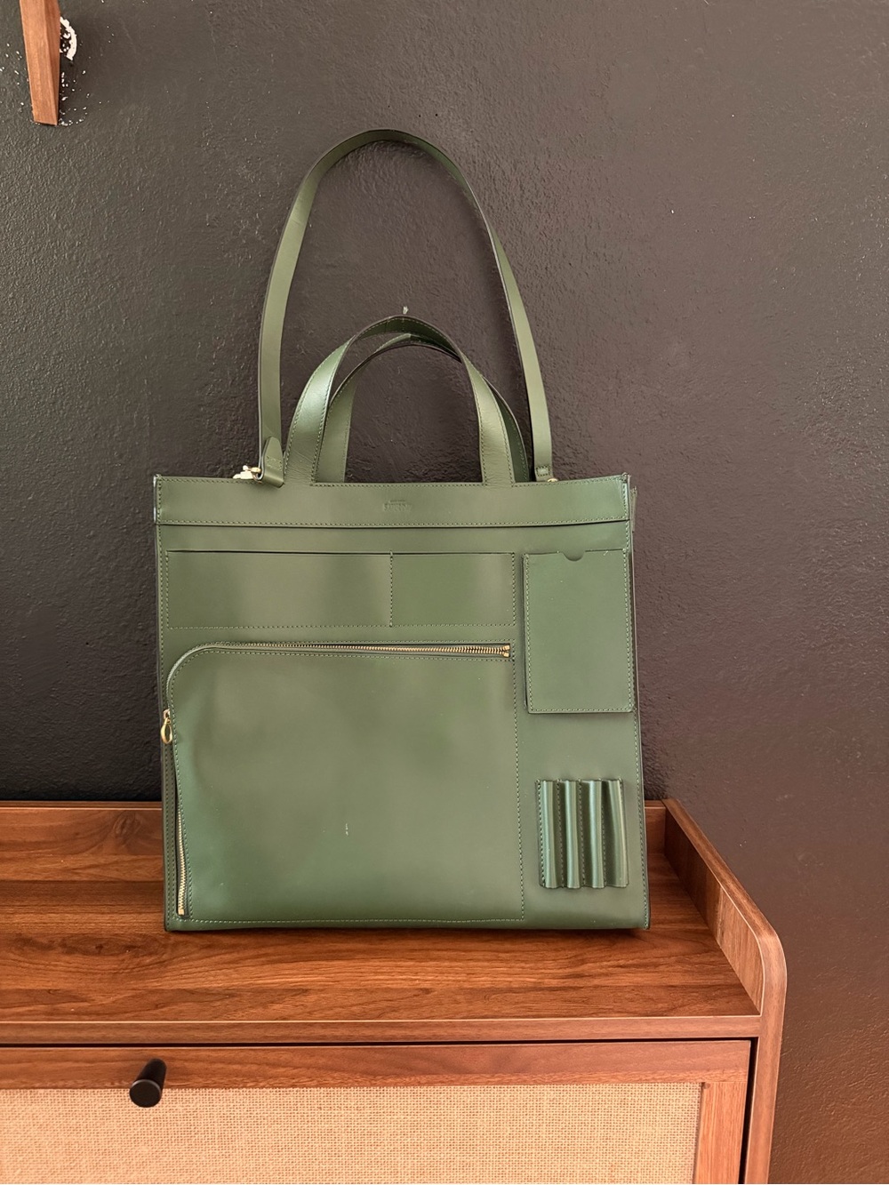 Rare Vintage Kate Spade Saturday Inside Out Structured Tote